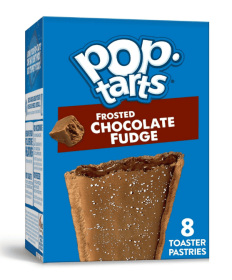 Pop-Tarts Frosted Chocolate Fudge Toaster Pastries, Breakfast Foods, Shelf-Stable, 13.5 oz (8 Count)